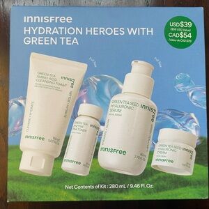 Innisfree Green Tea Hydration Heroes Skincare Set